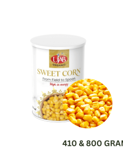 UJAB Organic Sweet Corn Tin 410gm