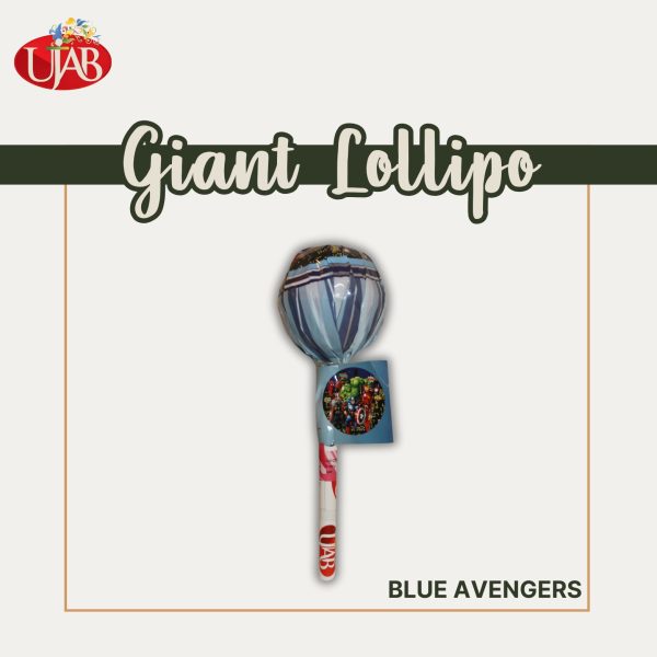 Ujab R- Giant Lollypop Blue Avengers
