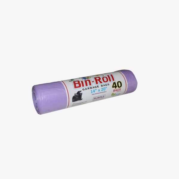 UJAB BIN ROLL 40 Purple 14X20-25 Ltr