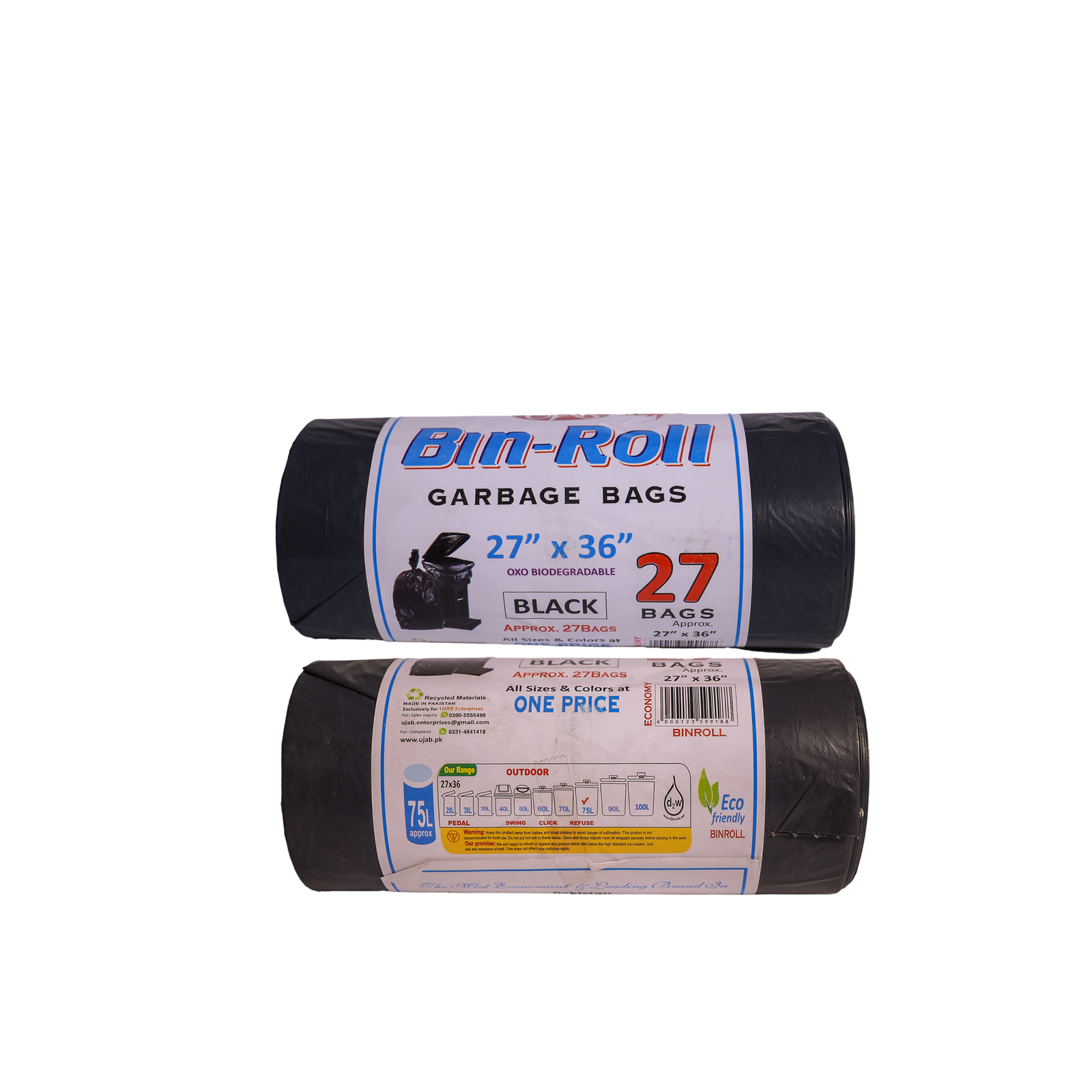 UJAB Economy Bin Roll 27×36 (27bags)
