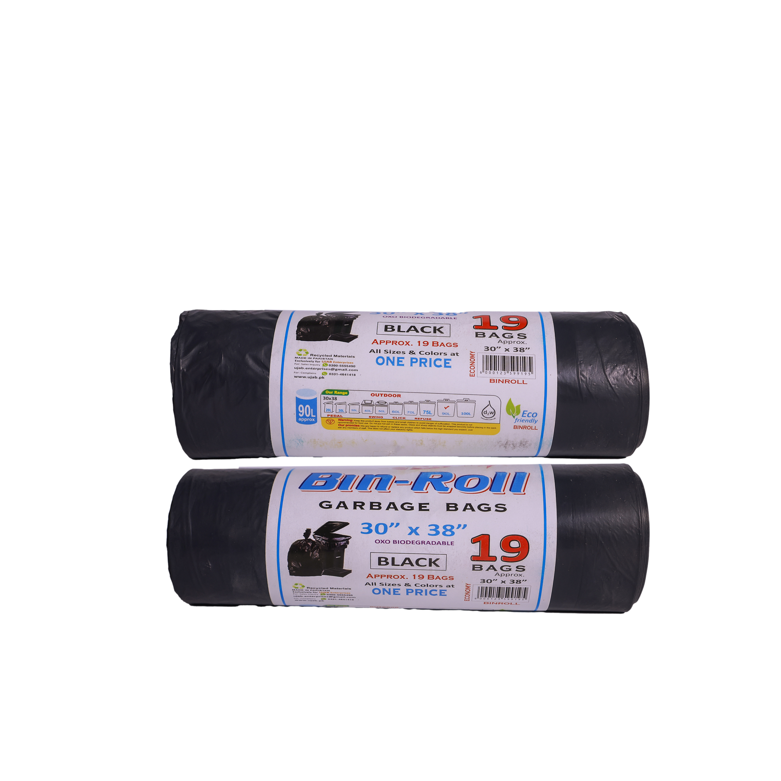 UJAB Economy Bin Roll 30×38 (19bags)