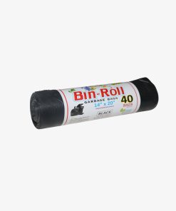 UJAB Bin Roll 40 Black 14X20-25 Ltr