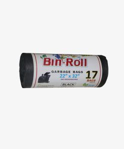 UJAB Bin Roll 17 Black 22x32-50 Ltr