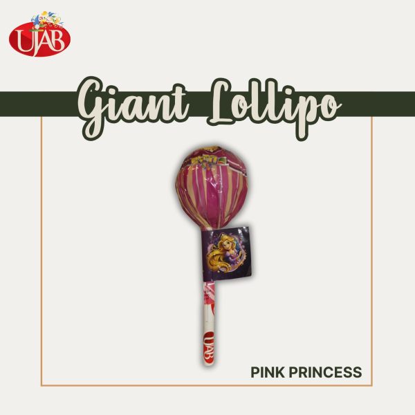 Ujab R- Giant Lollypop pink-PRINCESS
