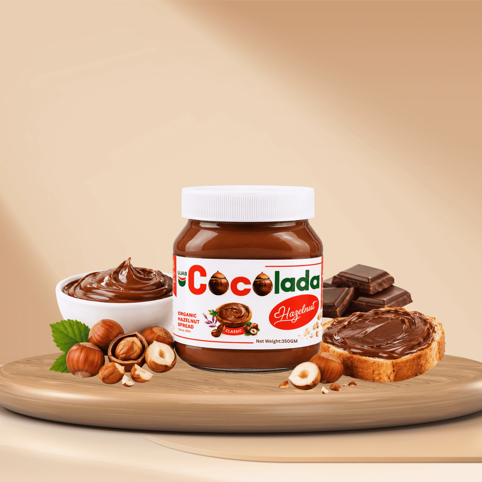 UJAB COCOLADA Hazelnut Spread 350gm