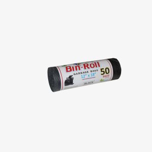 UJAB Bin Roll 50 Black 12X18-20Ltr