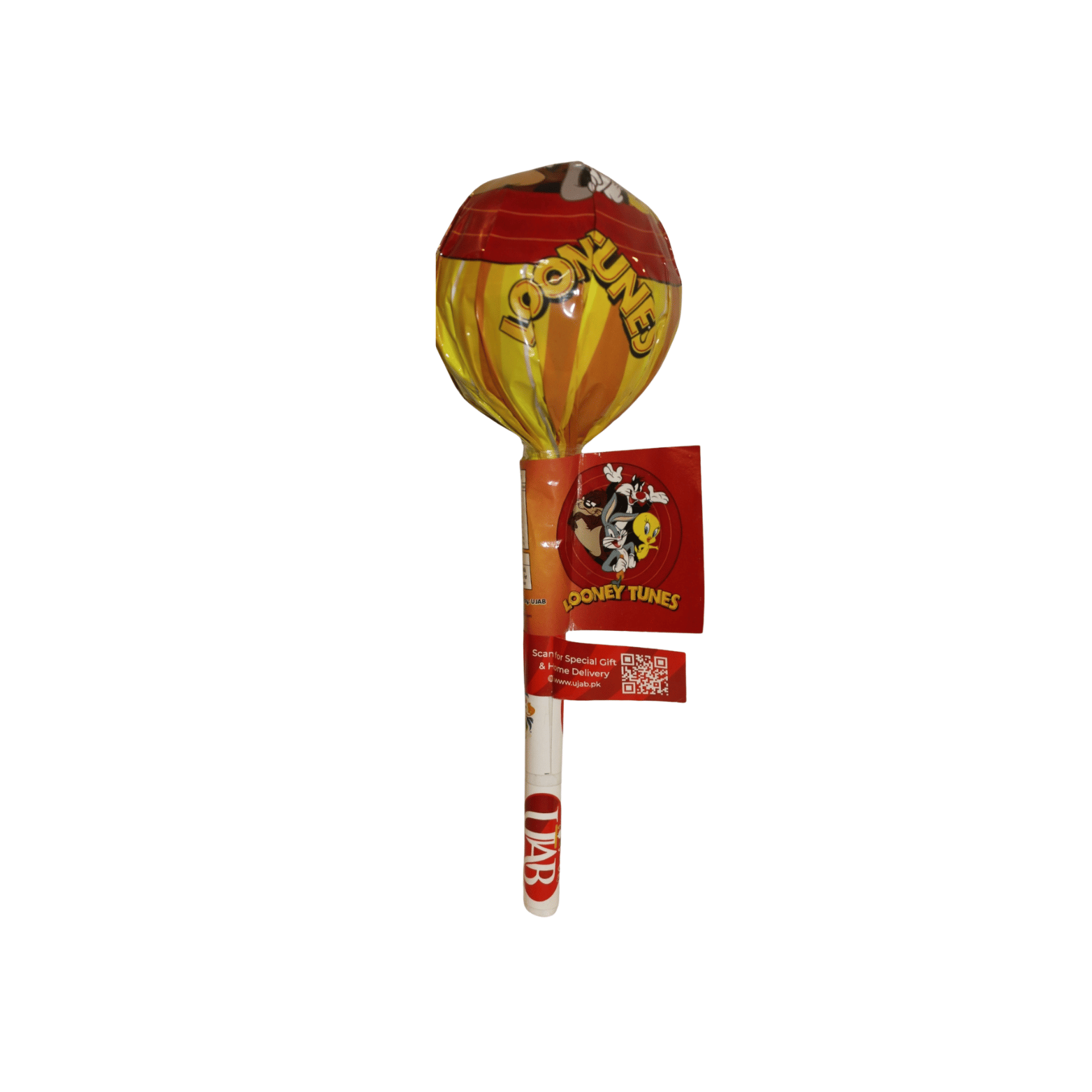 Ujab R- Giant Lollypop Yellow-LOONEY TUNES