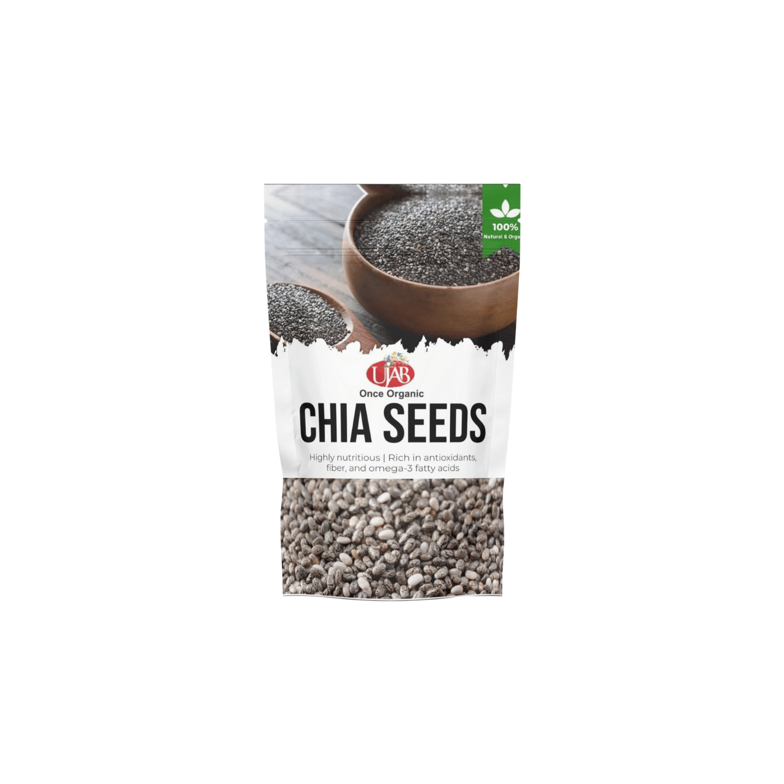UJAB Once Organic Chia seeds 410gm