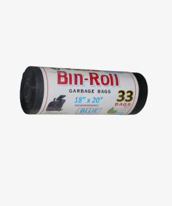 UJAB Bin Roll 33 Black 18x20-35Ltr