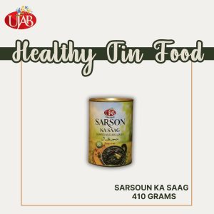 UJAB Organic Sarson Ka Saag TIN 410gm