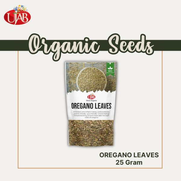 UJAB Once organic Oregano Leaves 25gm