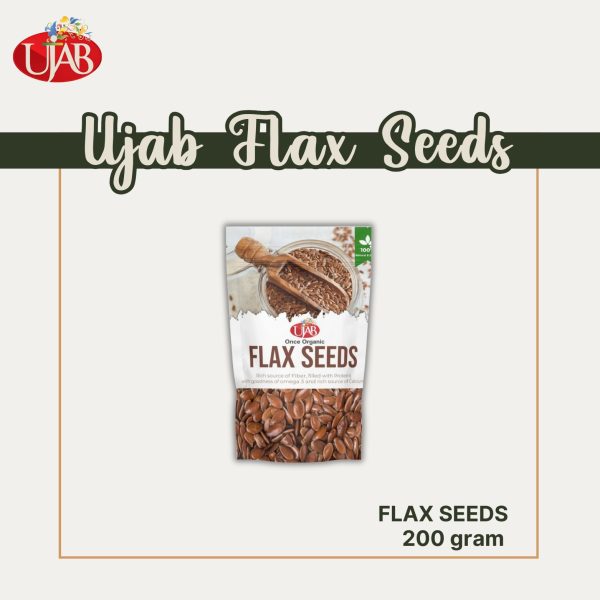 Ujab Flax Seeds 200 Grams