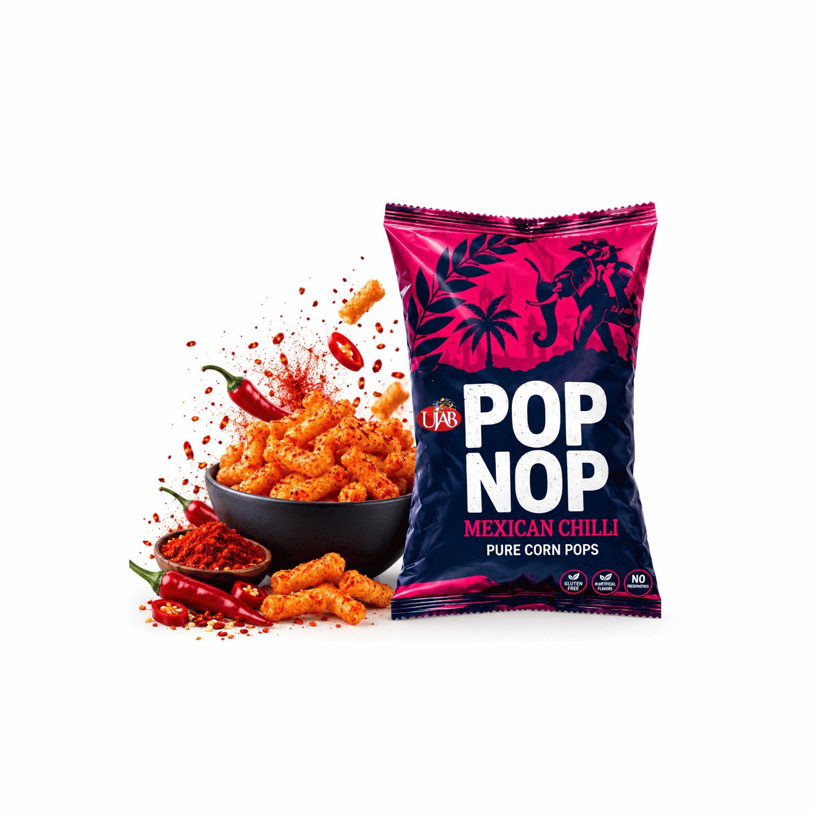 POP NOP Corn Maxican Chilli 70gm