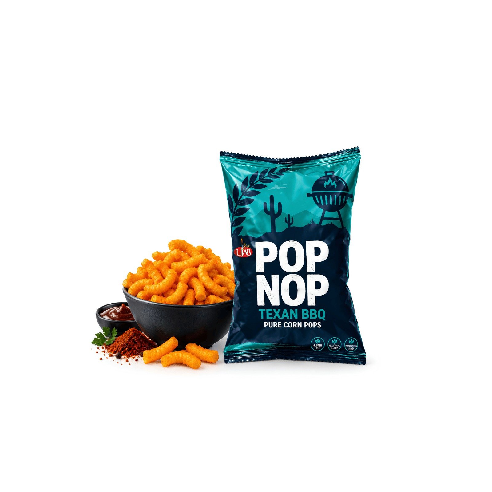 POP NOP Corn Texas BBQ 70gm