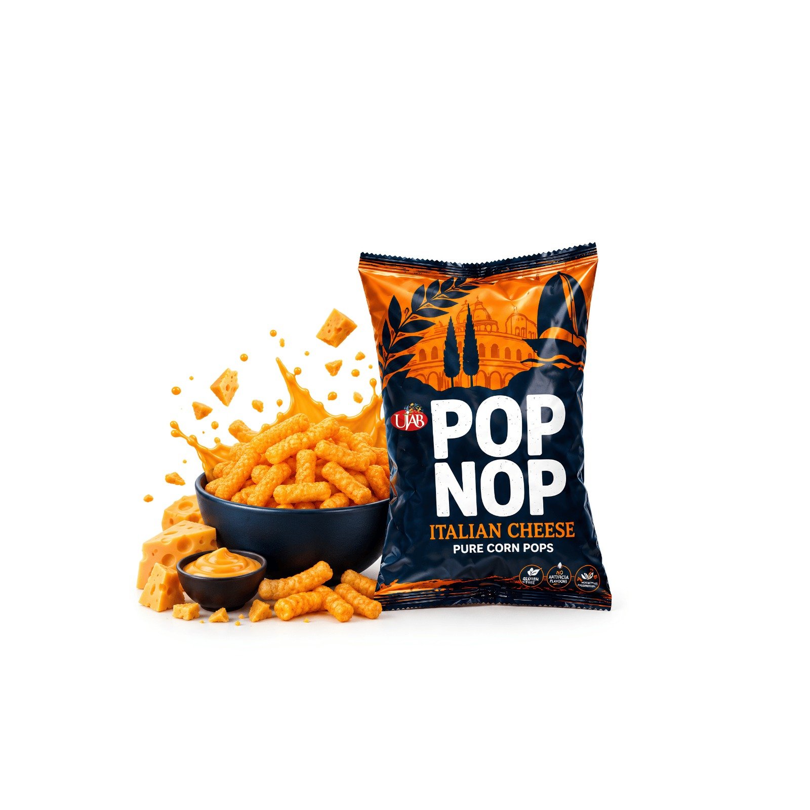 POP NOP Corn Italian Cheese 70gm