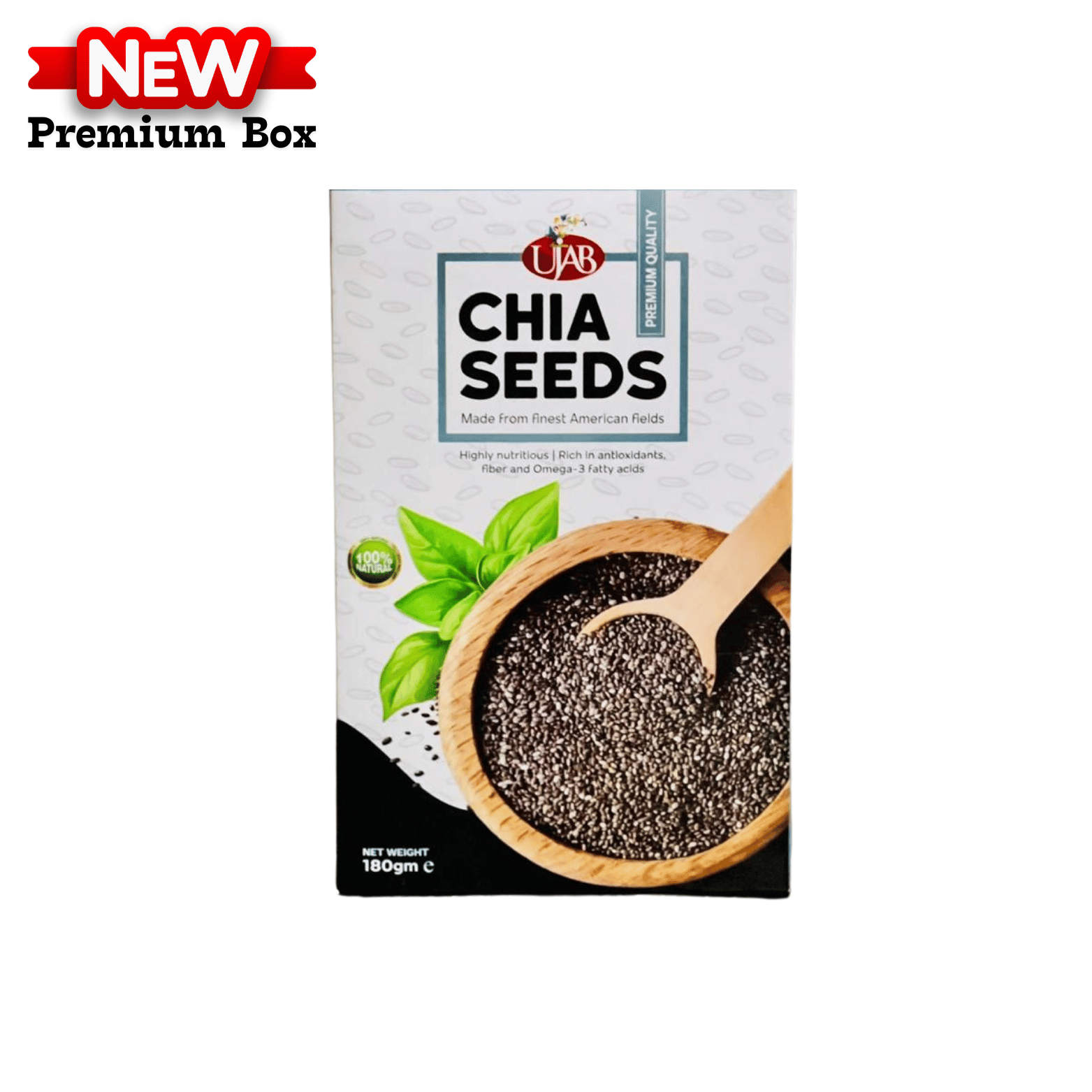 UJAB Chia Seed Premium Box 180gm