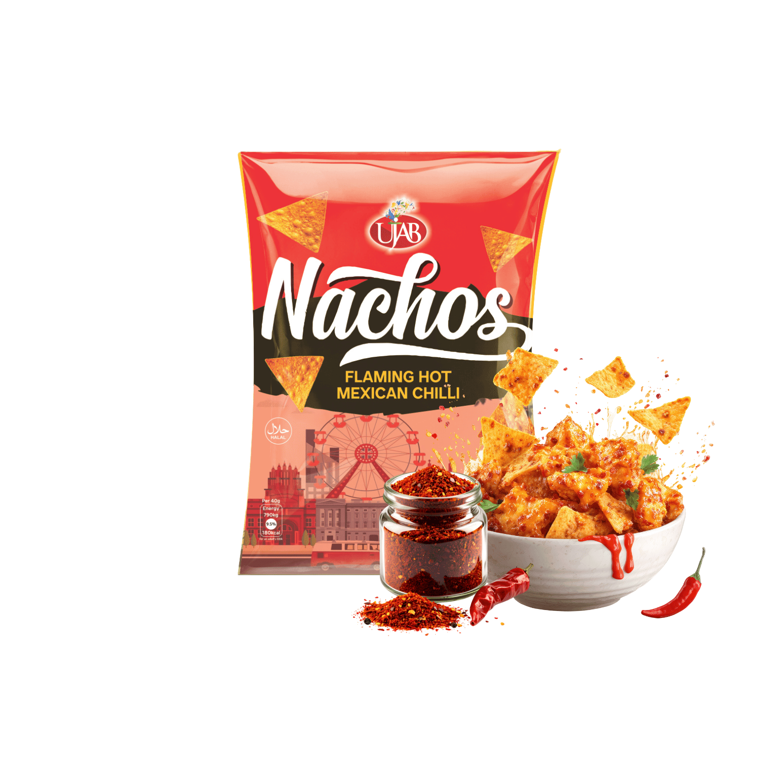 Nachos Maxican Chilli 70gm