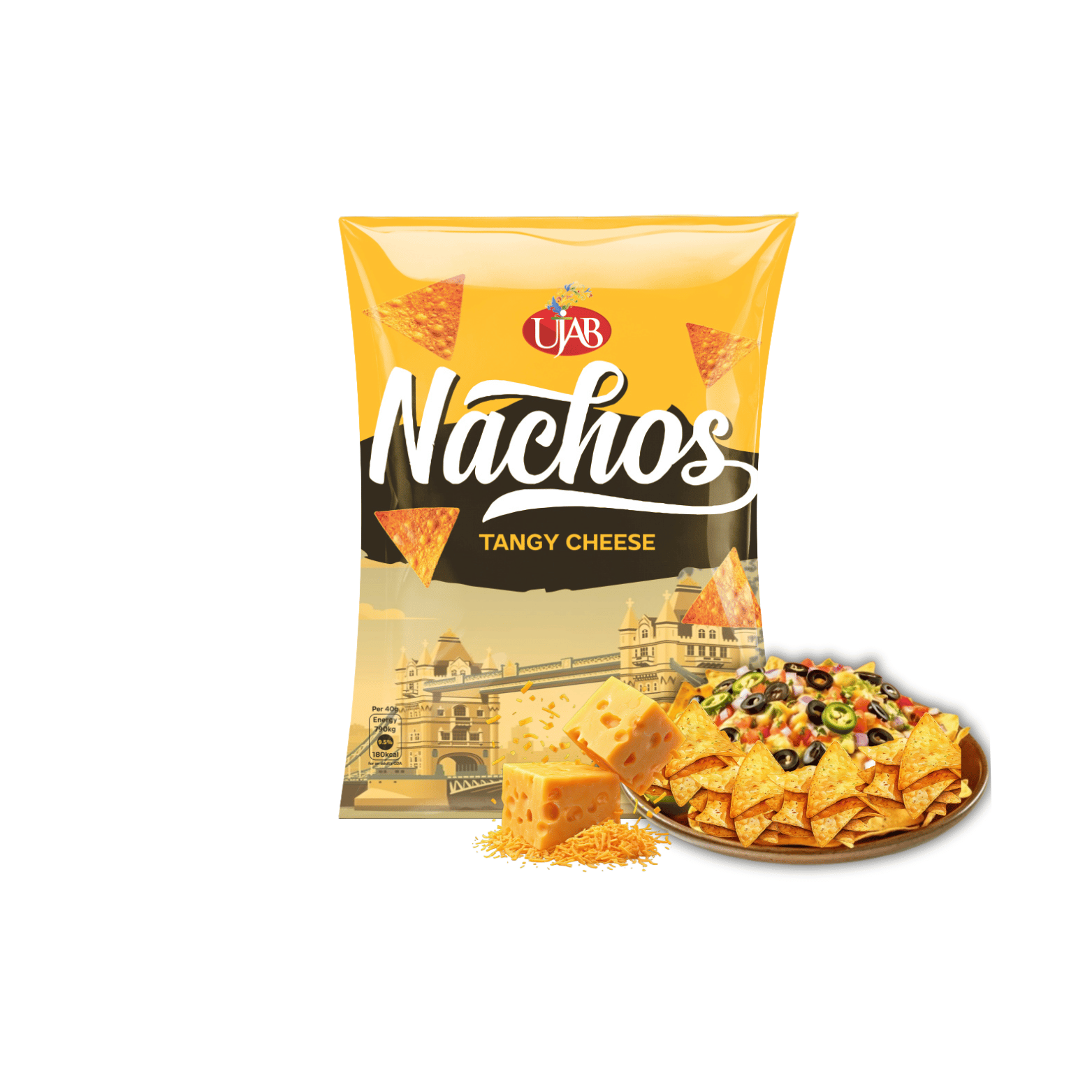 Nachos Tangy Cheese 70gm