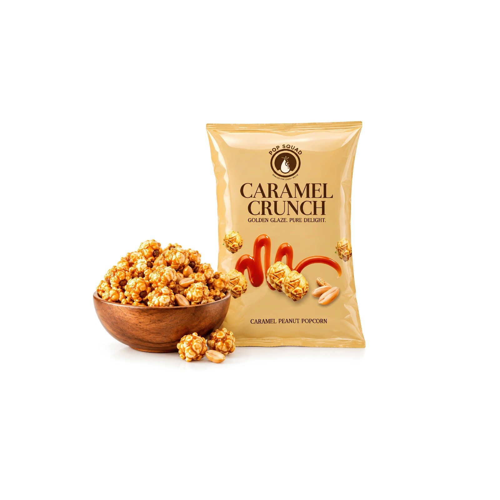 Caramel Crunch Peanut Popcorn