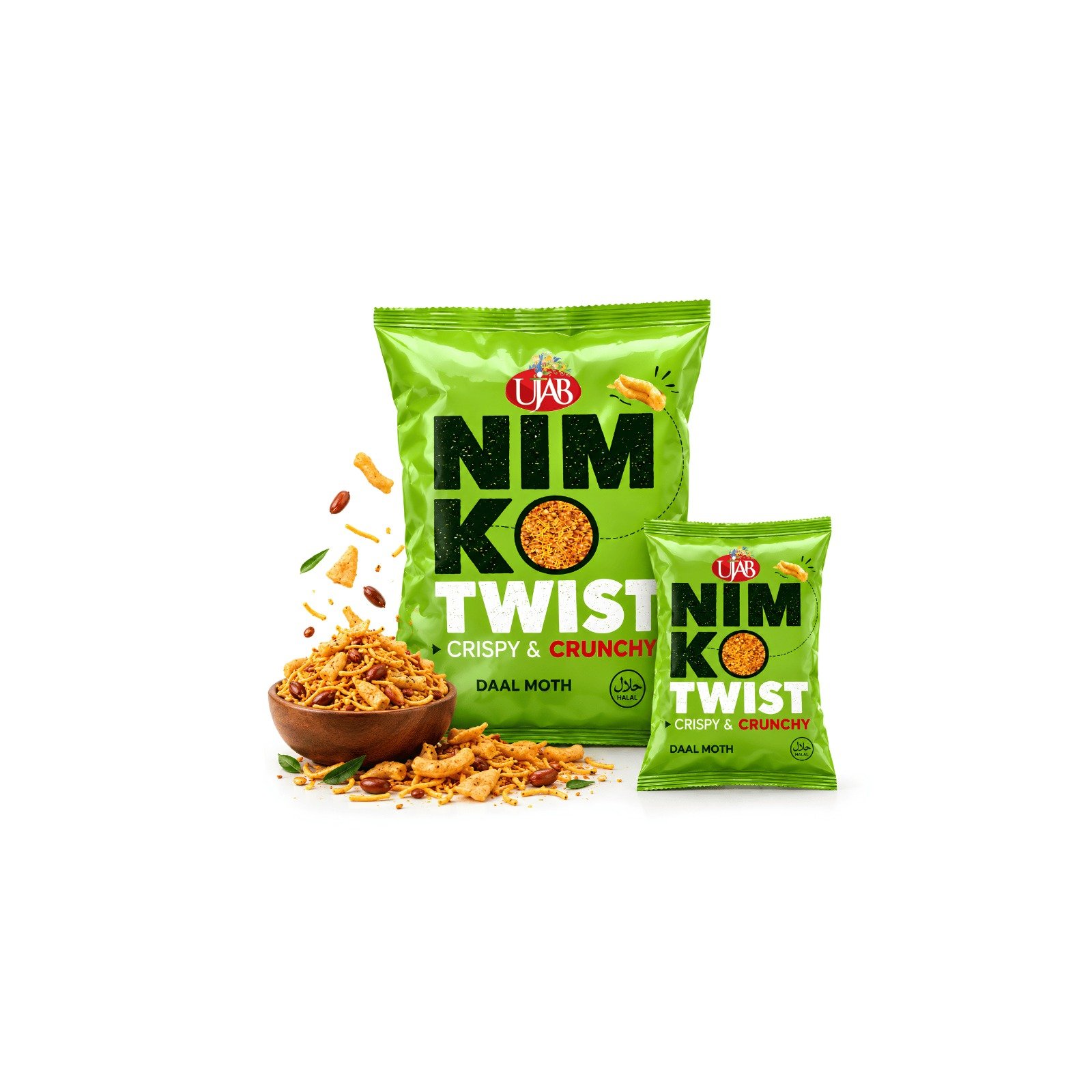 NIMKO TWIST Crispy & Crunchy Daal Moth